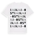 Baukau-Ost ordlek t-shirt