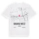 Baukau-West karta t-shirt