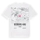 Bedburg-Hau karta t-shirt
