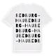 Bedburg-Hau ordlek t-shirt