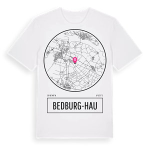Bedburg-Hau t-shirt – ekologisk bomull t-shirt från Pinshirt