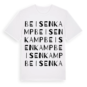 Beisenkamp ordlek t-shirt – ekologisk bomull t-shirt från Pinshirt