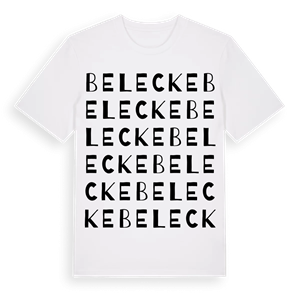 Belecke ordlek t-shirt – ekologisk bomull t-shirt från Pinshirt