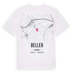 Beller karta t-shirt – ekologisk bomull t-shirt från Pinshirt