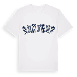 Bentrup college t-shirt – ekologisk bomull t-shirt från Pinshirt