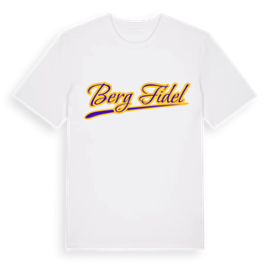 Berg Fidel baseball t-shirt – ekologisk bomull t-shirt från Pinshirt