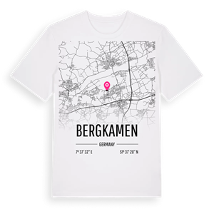 Bergkamen karta t-shirt – ekologisk bomull t-shirt från Pinshirt