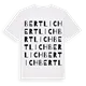 Bertlich ordlek t-shirt