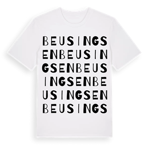 Beusingsen ordlek t-shirt – ekologisk bomull t-shirt från Pinshirt