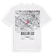 Bielefeld karta t-shirt