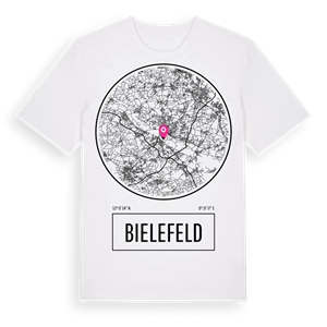 Bielefeld t-shirt – ekologisk bomull t-shirt från Pinshirt