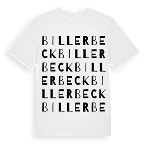 Billerbeck ordlek t-shirt – ekologisk bomull t-shirt från Pinshirt