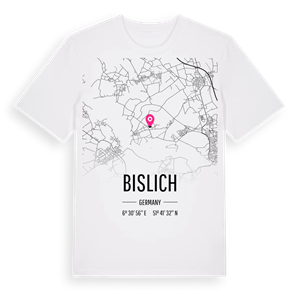 Bislich karta t-shirt – ekologisk bomull t-shirt från Pinshirt