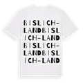 Bislich-Land ordlek t-shirt