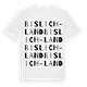 Bislich-Land ordlek t-shirt