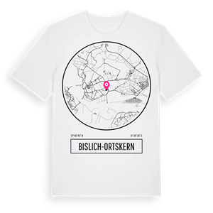Bislich-Ortskern t-shirt – ekologisk bomull t-shirt från Pinshirt