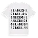 Blankenberg ordlek t-shirt