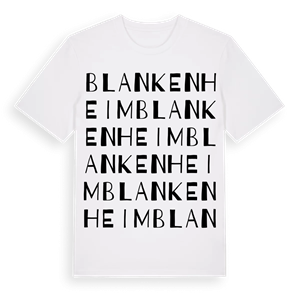 Blankenheim ordlek t-shirt – ekologisk bomull t-shirt från Pinshirt
