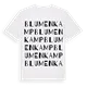 Blumenkamp ordlek t-shirt