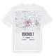 Bocholt karta t-shirt
