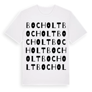 Bocholt ordlek t-shirt – ekologisk bomull t-shirt från Pinshirt