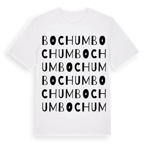 Bochum ordlek t-shirt – ekologisk bomull t-shirt från Pinshirt