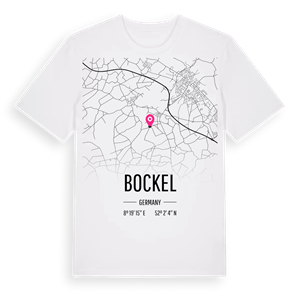 Bockel karta t-shirt – ekologisk bomull t-shirt från Pinshirt