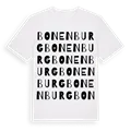 Bonenburg ordlek t-shirt