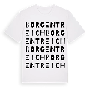 Borgentreich ordlek t-shirt – ekologisk bomull t-shirt från Pinshirt