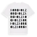Borgholz ordlek t-shirt