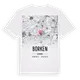 Borken karta t-shirt