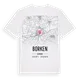 Borken karta t-shirt