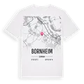 Bornheim karta t-shirt
