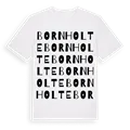 Bornholte ordlek t-shirt
