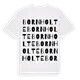 Bornholte ordlek t-shirt