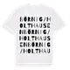 Börnig/Holthausen ordlek t-shirt