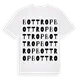 Bottrop ordlek t-shirt