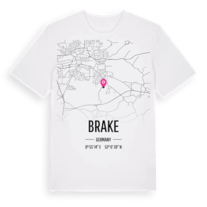 Brake karta t-shirt – ekologisk bomull t-shirt från Pinshirt