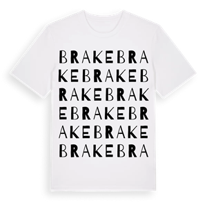 Brake ordlek t-shirt – ekologisk bomull t-shirt från Pinshirt