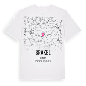 Brakel karta t-shirt – ekologisk bomull t-shirt från Pinshirt