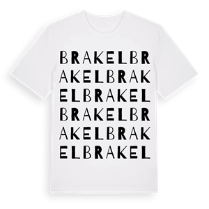 Brakel ordlek t-shirt – ekologisk bomull t-shirt från Pinshirt
