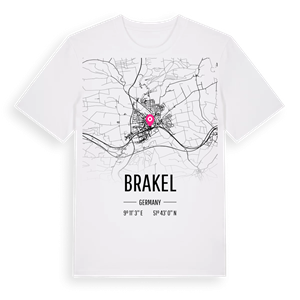 Brakel karta t-shirt – ekologisk bomull t-shirt från Pinshirt