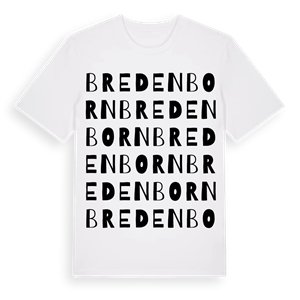 Bredenborn ordlek t-shirt – ekologisk bomull t-shirt från Pinshirt