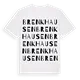 Brenkhausen ordlek t-shirt