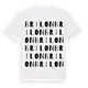 Brilon ordlek t-shirt