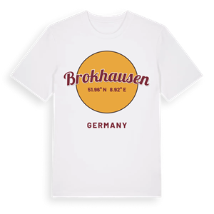 Brokhausen cirkel t-shirt – ekologisk bomull t-shirt från Pinshirt