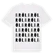 Bröl ordlek t-shirt