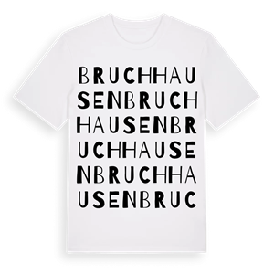 Bruchhausen ordlek t-shirt – ekologisk bomull t-shirt från Pinshirt