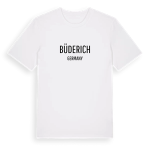 Büderich i Sverige t-shirt – ekologisk bomull t-shirt från Pinshirt