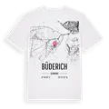 Büderich karta t-shirt
